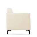 Ver imagem 3 de Sofá Bento 3 Lugares 200cm Off White Veludo D'Rossi