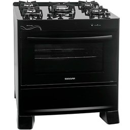 Fogão de Piso Fgvng510pt Neo Glass com 5 Bocas Suggar - 2