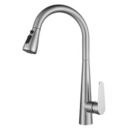 Torneira Cozinha Monocomando Gourmet Flexivel Aço Inox Cor Cromado Hidrauarte - Hmg01c - 1