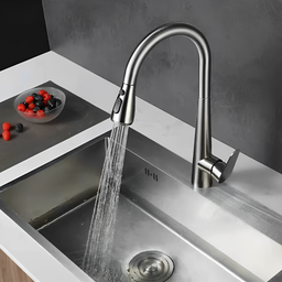 Torneira Cozinha Monocomando Gourmet Flexivel Aço Inox Cor Cromado Hidrauarte - Hmg01c - 3