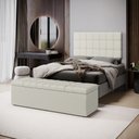 Ver imagem 1 de Kit Painel Rana 140 e Calçadeira Alpha Couro Aradecor