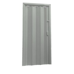 Porta Sanfonada Pvc 0,96x2,10 Multilit cinza