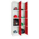 Ver imagem 3 de Armário de Aço 8 Portas - Nk 2334 Compatível com Capacete