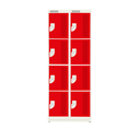 Ver imagem 2 de Armário de Aço 8 Portas - Nk 2334 Compatível com Capacete