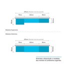 Ver imagem 4 de Armário de Cozinha Compacta 5 Peças Vidro Janelinha Safira Luciane Móveis