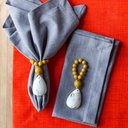 Ver imagem 3 de Kit Jogo Americano 4 Lugares Mesa Posta Cor Coral 45x36cm:coral