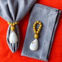 Ver imagem 2 de Kit Jogo Americano 4 Lugares Mesa Posta Cor Coral 45x36cm:coral