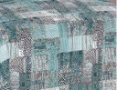 Ver imagem 2 de Colcha Cobre Leito Ultrassonic Dupla Face Estampada Casal 220x240cm - Jacareí Petróleo
