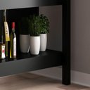 Ver imagem 3 de Ilha Cozinha Ditália 2 Prateleiras Preto CD-1019