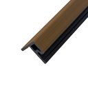 Ver imagem 3 de Acabamento Inicial Painel Ripado em WPC Teak B