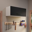 Ver imagem 1 de Armário Aéreo Multiuso 80cm 1 Porta Basculante Agata Madesa