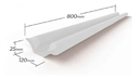 Ver imagem 2 de Veda Porta Rolinho Comfort Door Protetor Impermeável 80cm Branco