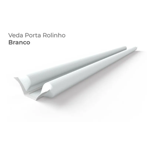Veda Porta Rolinho Comfort Door Protetor Impermeável 80cm Branco