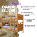 Ver imagem 3 de Beliche Jaspe com Escada e Proteção Lateral para Quarto Juvenil Criança e Adolescente - Nature