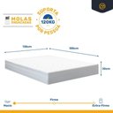 Ver imagem 3 de Colchão de Molas Ensacadas One Face Classic Maxx White Casal 138 Cm