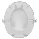 Ver imagem 3 de Assento Sanitário Astra TAE7T-K Elevado 11,5cm Com Trava E Tampa