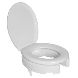 Assento Sanitário Astra TAE7T-K Elevado 11,5cm Com Trava E Tampa - 1