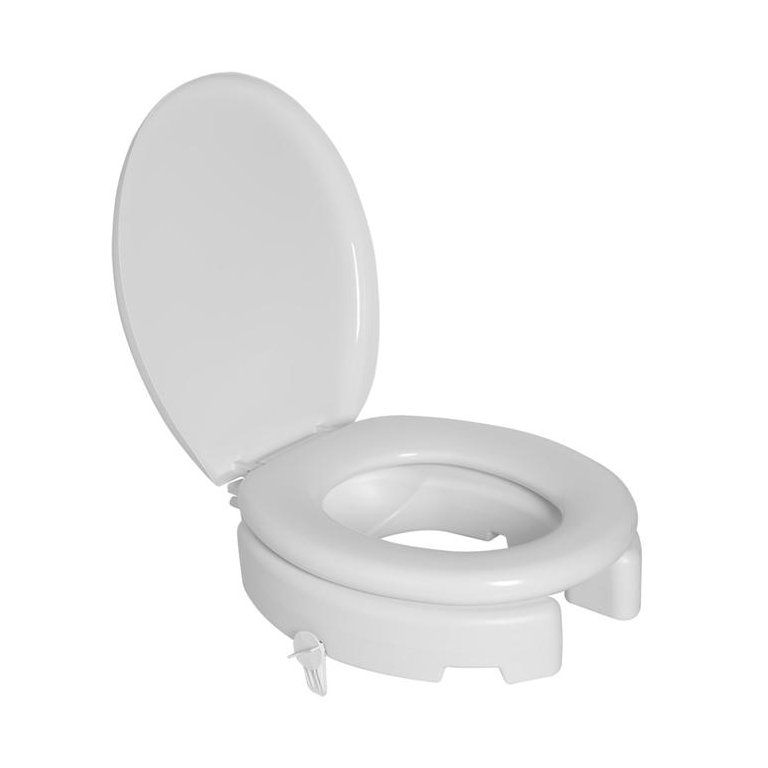 Assento Sanitário Astra TAE7T-K Elevado 11,5cm Com Trava E Tampa Assento Sanitário Astra TAE7T-K Elevado 11,5cm Com Trava E Tampa