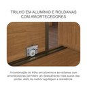Ver imagem 7 de Guarda Roupa Casal Arezzo 3 Portas 6 Gavetas com Espelho Novo Horizonte