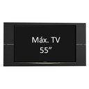 Ver imagem 4 de Painel para Tv até 55 Polegadas Madesa - Preto
