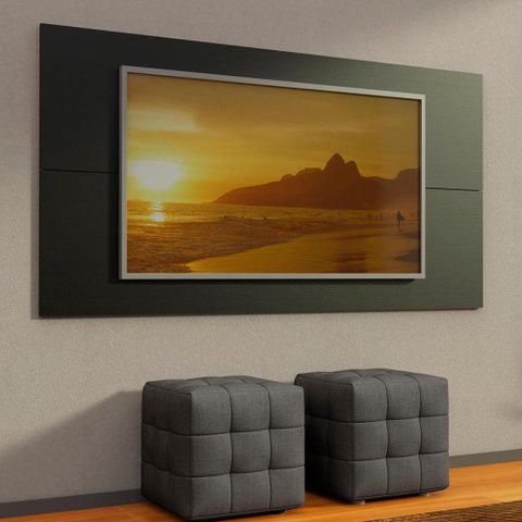 Painel para Tv até 55 Polegadas Madesa - Preto