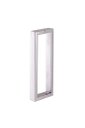 Ver imagem 2 de Puxador Duplo para Box Banheiro 30cm em Aço Inox Polido Brilhante Stainless