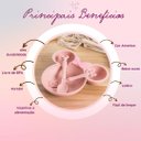 Ver imagem 3 de Prato Infantil Bebê com 3 Divisórias e Talheres Lancheira:rosa