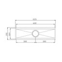 Ver imagem 7 de Canal Organizador Umido para Bancada - 105 CM