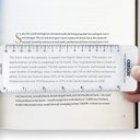 Ver imagem 2 de Marcador de Livro com Lente de Aumento 3x e Régua de 15cm