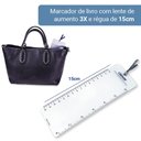 Ver imagem 6 de Marcador de Livro com Lente de Aumento 3x e Régua de 15cm