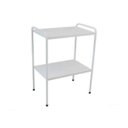 Ver imagem 2 de Mesa Auxiliar 90 X 50 X 80 Pintura Epoxi com Ponteiras.