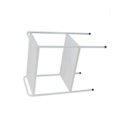 Ver imagem 3 de Mesa Auxiliar 90 X 50 X 80 Pintura Epoxi com Ponteiras.