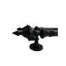Puxador Duplo para Portas Estilo Colonial Jd 43cm Preto Fosco - 2