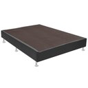 Ver imagem 1 de Base Ortobom Sommier Corino Viúva Cinza 128x188x30