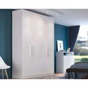 Ver imagem 1 de Guarda Roupa Solteiro 4 Portas e 2 Gavetas Ph 1714 Branco - Herval