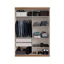 Ver imagem 2 de Guarda Roupa Solteiro 4 Portas e 2 Gavetas Ph 1714 Branco - Herval
