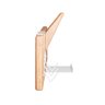Cabideiro de Madeira Linha Home Morphí Design 80cm Aço Branca - 5