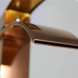 Torneira Banheiro Cascata Monocomando Misturador Alta Rose Gold - 5