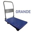 Ver imagem 6 de Carrinho de Carga Plataforma Prancha Grande Dobravel 4 Rodas Compras Estoque Super Mercado
