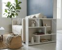 Ver imagem 1 de Parador Lateral de Sofá, Apoio para Sofá em MDF Branco