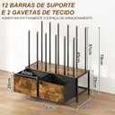 Ver imagem 4 de Sapateira Organizadora com Gavetas e Suporte para Botas Estilo Industrial