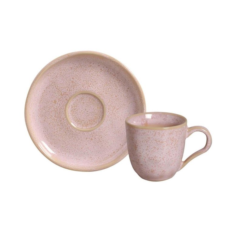 CONJUNTO C/ 6 XÍCARAS DE CAFÉ C/ 6 PIRES BIO LITCHI 120ml