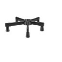 Ver imagem 4 de Kit 10  Estrelas Costureira Em Aço C/ Sapatas 1 Pé Menor 8 cm para encostar mais proximo da maquina