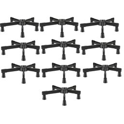Kit 10  Estrelas Costureira Em Aço C/ Sapatas 1 Pé Menor 8 cm para encostar mais proximo da maquina - 1
