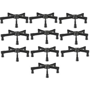 Kit 10  Estrelas Costureira Em Aço C/ Sapatas 1 Pé Menor 8 cm para encostar mais proximo da maquina