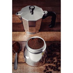 Cafeteira Expresso Italiana Tramontina em Alumínio com Cabo em Nylon 320 Ml - 5