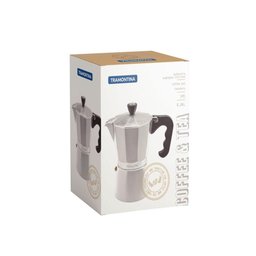 Cafeteira Expresso Italiana Tramontina em Alumínio com Cabo em Nylon 320 Ml - 3