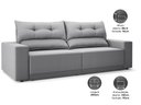 Ver imagem 5 de Sofá Lord 2,00m Retrátil e Reclinável Velosuede - Netsofas