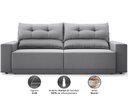 Ver imagem 3 de Sofá Lord 2,00m Retrátil e Reclinável Velosuede - Netsofas