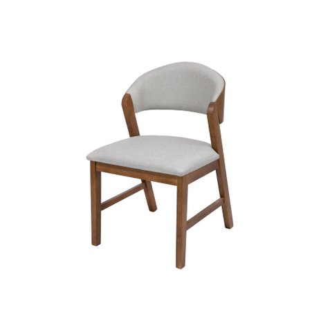 Cadeira Sala Jantar Cozinha Casa Decor Luxo Dafne Canela:linho Prata